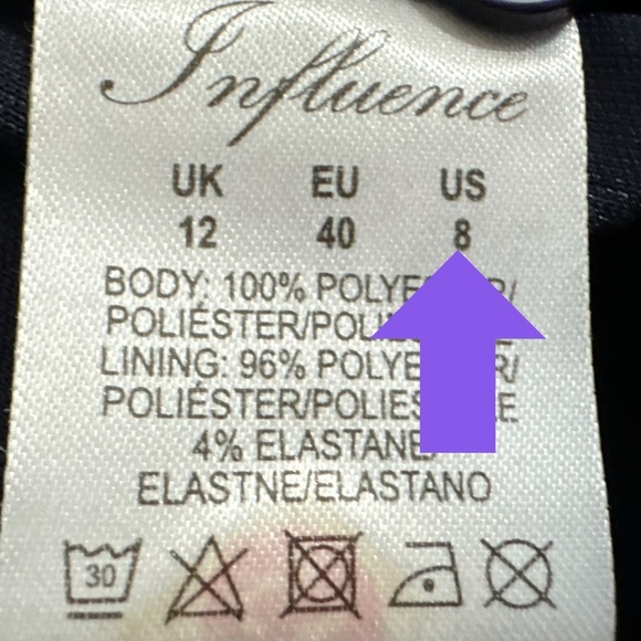 Influence Chiffon Floral Dress Womens US Sz 8 Garden Fairy Flowy Mini Sheer New - Picture 9 of 12